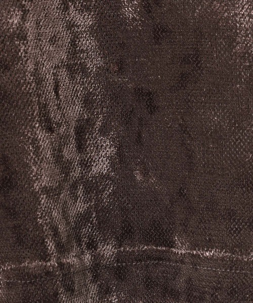PAGEBOY(ページボーイ)の「シアーベロアルーズネックショートスリーブ(Tシャツ/カットソー・レディース・モカ/ブラウン/オフホワイト/ブラック・FREE)」の13枚目の写真