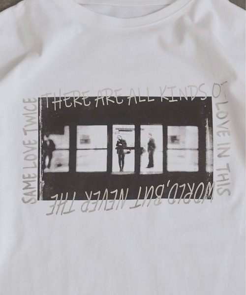 ANGIE(アンジー)の「フォト メタリック ロゴ ロンT(Tシャツ/カットソー・レディース・ホワイト×ゴールド/ホワイト×シルバー/ダークグレー・FREE)」の16枚目の写真
