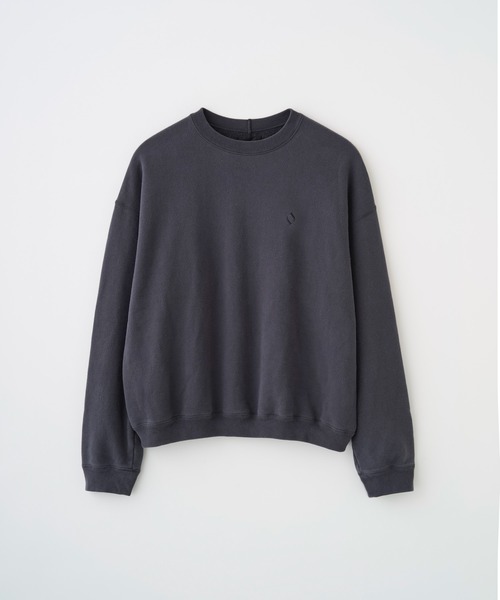 Juha(ユハ)の「FADE WASH PO(スウェット・メンズ・ブルー/チャコールグレー・4/3)」の4枚目の写真