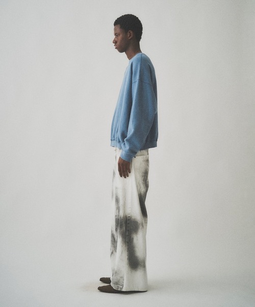 Juha(ユハ)の「FADE WASH PO(スウェット・メンズ・ブルー/チャコールグレー・4/3)」の8枚目の写真