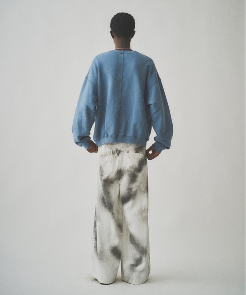 Juha(ユハ)の「FADE WASH PO(スウェット・メンズ・ブルー/チャコールグレー・4/3)」の9枚目の写真