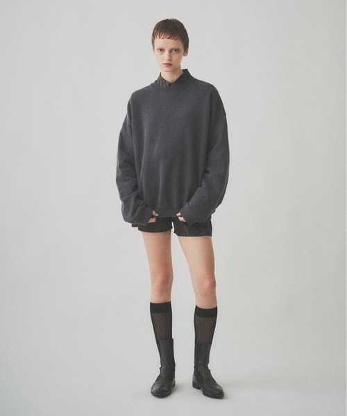 Juha(ユハ)の「FADE WASH PO(スウェット・メンズ・ブルー/チャコールグレー・4/3)」の10枚目の写真