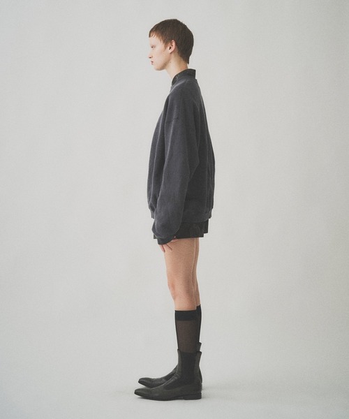 Juha(ユハ)の「FADE WASH PO(スウェット・メンズ・ブルー/チャコールグレー・4/3)」の11枚目の写真