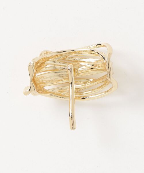 poiregnee（ポワニェ）の「［select］ドローイング ヘアカフ（ヘアピン・レディース・ゴールド/シルバー・FREE）」の5枚目の写真