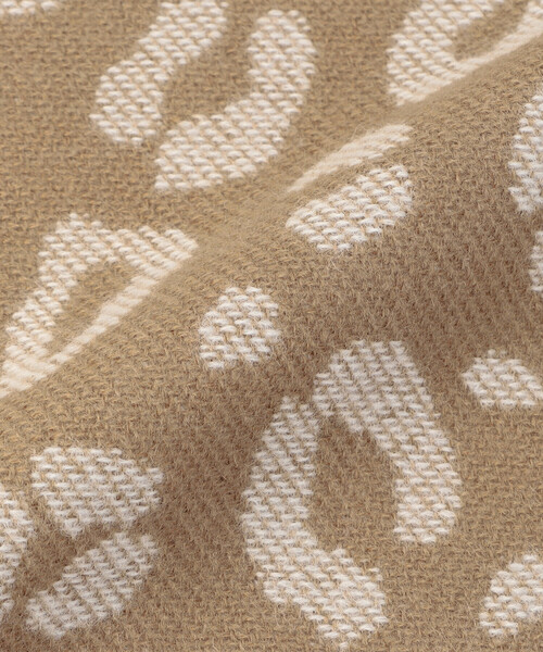 MONO　COMME CA（モノコムサ）の「レオパード柄ストール（ストール/ショール・レディース・ベージュ/グレー・FREE）」の10枚目の写真