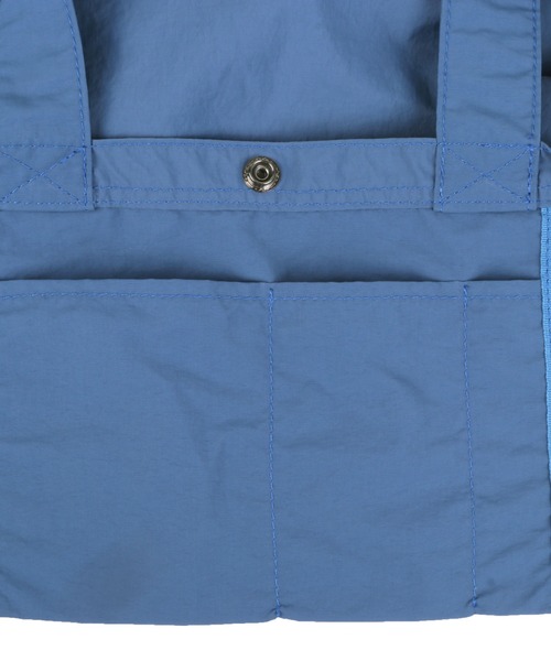 UNIVERSAL OVERALL(ユニバーサルオーバーオール)の「追加【UNIVERSAL OVERALL/ユニバーサルオーバーオール】ナイロン2WAY ショルダーバッグ / トートバッグ / A4可(トートバッグ・レディース・ブルー/ライトグレー/ブラック/カーキ/アイボリー・フリー)」の20枚目の写真