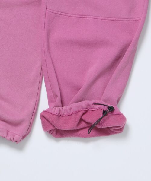 【SEQUENZ（シークエンズ）】DOUBLE KNEE WASHED SWEAT PANTS / スノーウォッシュ加工 刺繍 オーバーサイズ ヴィンテージライク 刺繍 裏起毛 【セットアップ対応】（スウェットパンツ）｜SEQUENZ（シークエンズ）