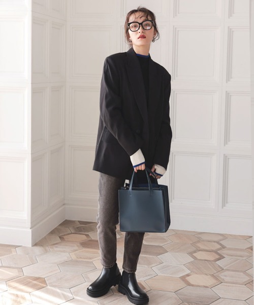 DONOBAN（ドノバン）の「あったか裏起毛スキニーデニム（デニムパンツ・レディース・ブラック・XL/M/S/L）」の12枚目の写真