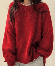 Teem Store｜チームストアのニット/セーター（レッド/赤色系・長袖