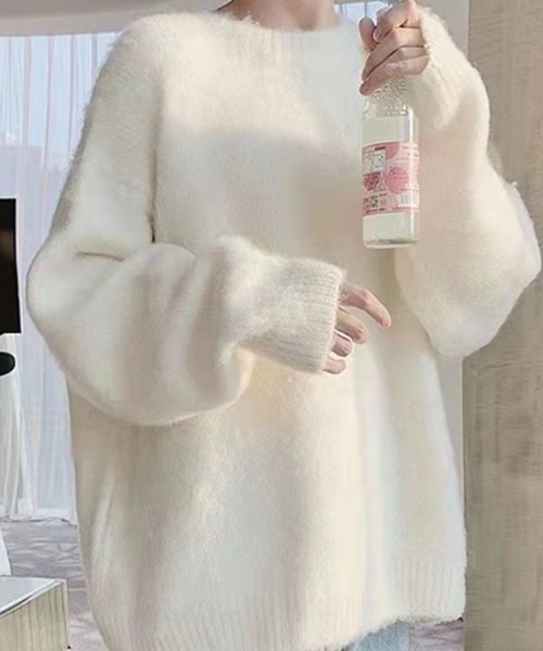 Teem Store（チームストア）の「ラウンドネック ルーズニット