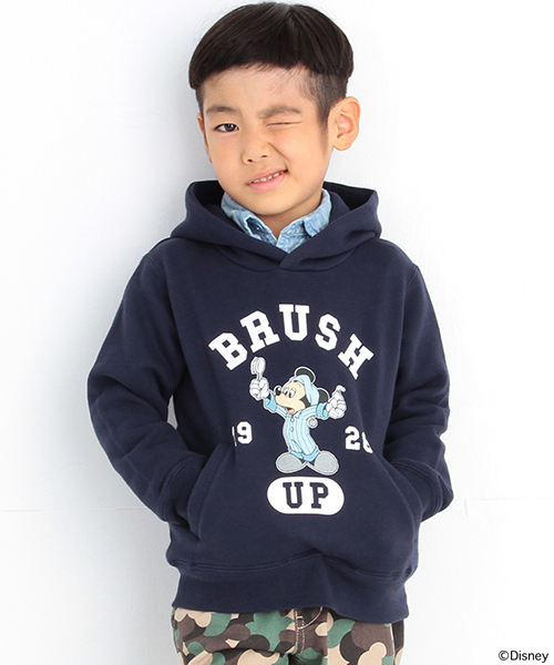 B:MING by BEAMS（ビーミングバイビームス）の「Disney｜B:MING / ミッキーマウス スウェットプルパーカ（パーカー・キッズ・トップグレー/ネイビー・100/120/110/130/140/90）」の13枚目の写真