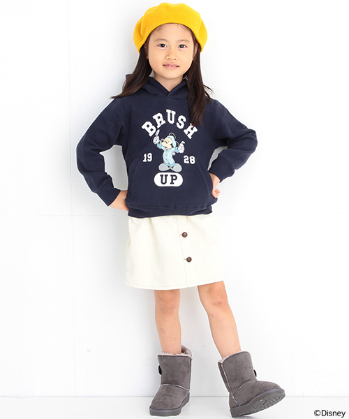 B:MING by BEAMS（ビーミングバイビームス）の「Disney｜B:MING / ミッキーマウス スウェットプルパーカ（パーカー・キッズ・トップグレー/ネイビー・100/120/110/130/140/90）」の11枚目の写真