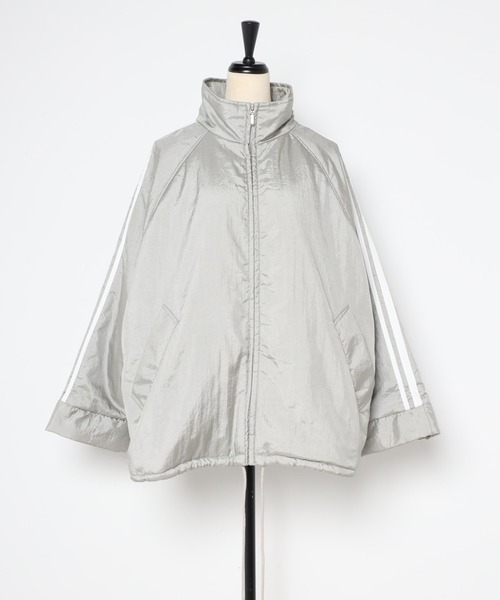 【セール】グロッシーナイロンタフタブルゾン（ブルゾン）｜Bonjour Sagan（ボンジュールサガン）