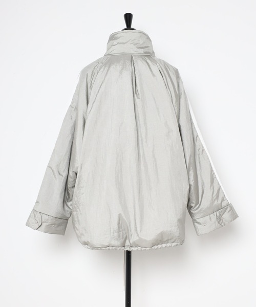 【セール】グロッシーナイロンタフタブルゾン（ブルゾン）｜Bonjour Sagan（ボンジュールサガン）