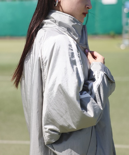 【セール】グロッシーナイロンタフタブルゾン（ブルゾン）｜Bonjour Sagan（ボンジュールサガン）