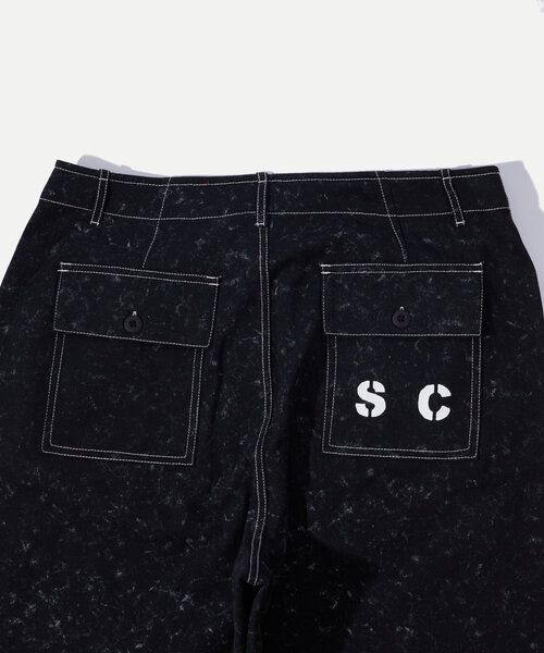 Sourcream（サワークリーム）の「【Sourcream/サワークリーム】パラシュートパンツ（カーゴパンツ・メンズ・ブラック/ブラウン・FREE）」の21枚目の写真