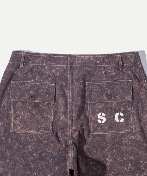Sourcream（サワークリーム）の「【Sourcream/サワークリーム】パラシュートパンツ（カーゴパンツ・メンズ・ブラック/ブラウン・FREE）」の13枚目の写真