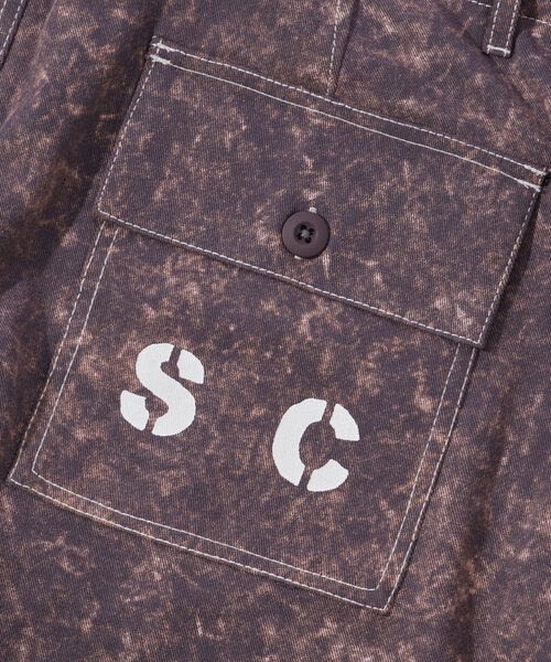 Sourcream（サワークリーム）の「【Sourcream/サワークリーム】パラシュートパンツ（カーゴパンツ・メンズ・ブラック/ブラウン・FREE）」の12枚目の写真