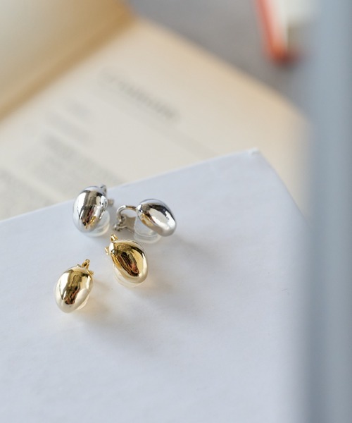 un dix cors（アンディコール）の「メタルドロップシリコンイヤリング（イヤリング・レディース・シルバー/ゴールド・FREE）」の12枚目の写真