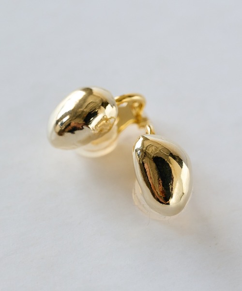 un dix cors（アンディコール）の「メタルドロップシリコンイヤリング（イヤリング・レディース・シルバー/ゴールド・FREE）」の11枚目の写真