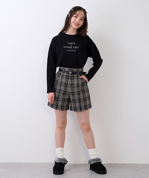 【セール】ベルトつきカットショーパン（その他パンツ）｜pom ponette junior（ポンポネットジュニア） 7,645円