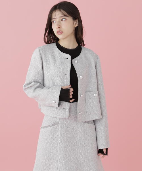 希少 黒入荷！ JILL STUART（ジルバイジルスチュアート）の JILL by ジャケット・アウター