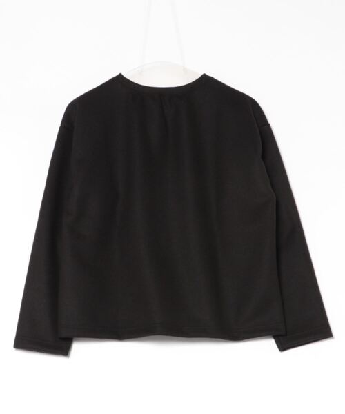 【セール】ニードルデク 断チ切リボーダーP/O（Tシャツ/カットソー）｜NOMBRE IMPAIR（ノンブルアンペール）