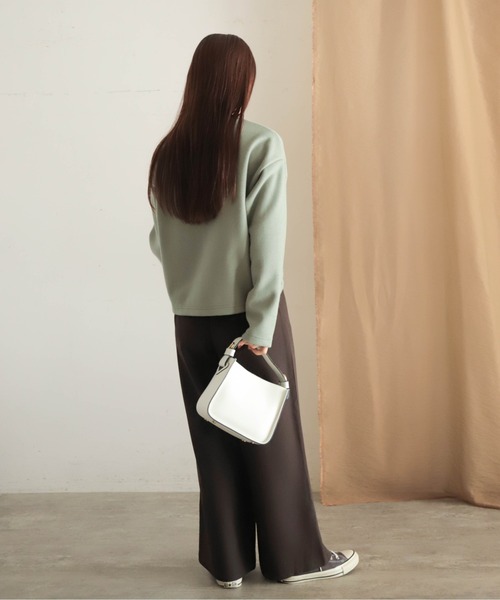 【セール】ニードルデク 断チ切リボーダーP/O（Tシャツ/カットソー）｜NOMBRE IMPAIR（ノンブルアンペール）