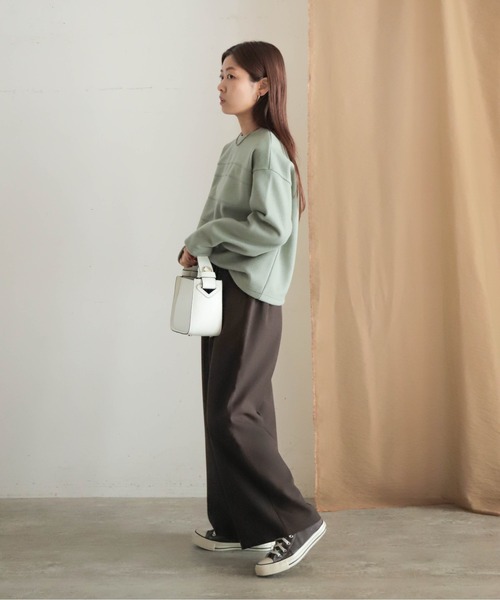 【セール】ニードルデク 断チ切リボーダーP/O（Tシャツ/カットソー）｜NOMBRE IMPAIR（ノンブルアンペール）