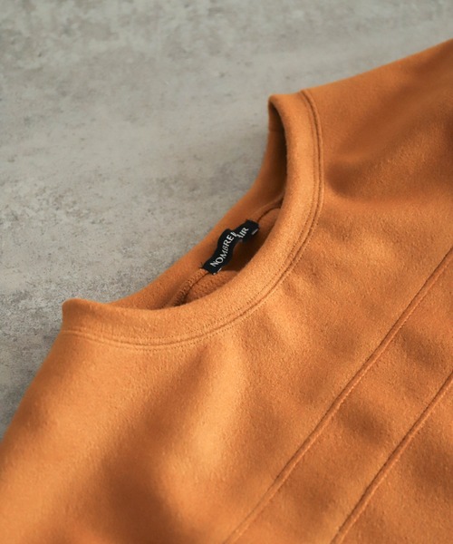 【セール】ニードルデク 断チ切リボーダーP/O（Tシャツ/カットソー）｜NOMBRE IMPAIR（ノンブルアンペール）