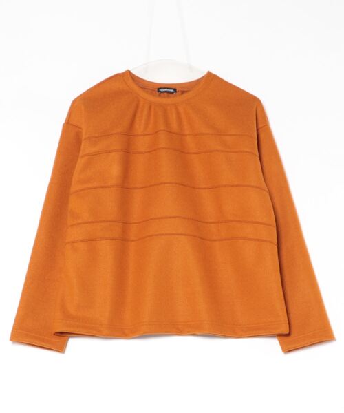 【セール】ニードルデク 断チ切リボーダーP/O（Tシャツ/カットソー）｜NOMBRE IMPAIR（ノンブルアンペール）