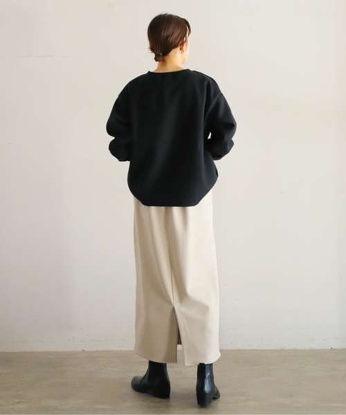 【セール】ニードルデク 断チ切リボーダーP/O（Tシャツ/カットソー）｜NOMBRE IMPAIR（ノンブルアンペール）