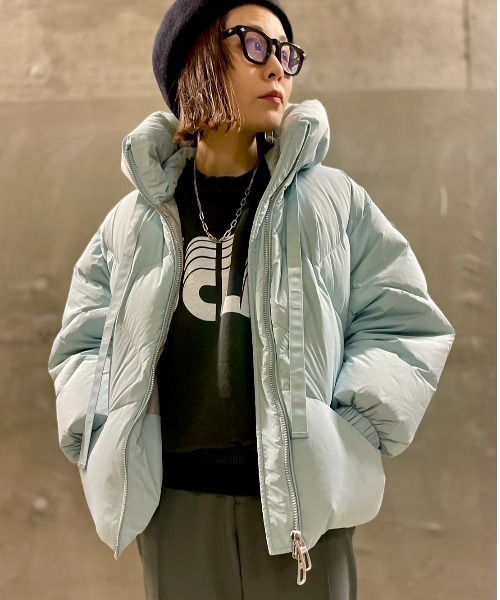 galliano フード付きダウンジャケット galliano フード付きダウンジャケット