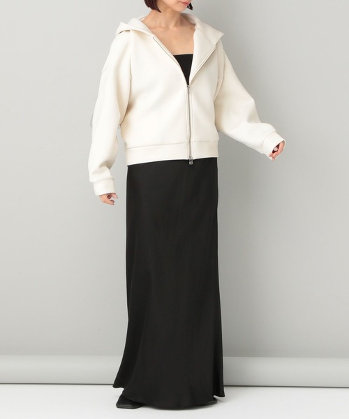 e/rm（イーアールエム）の「【e/rm】ダンボールパーカー（パーカー・レディース・アイボリー/グレー・FREE）」の4枚目の写真