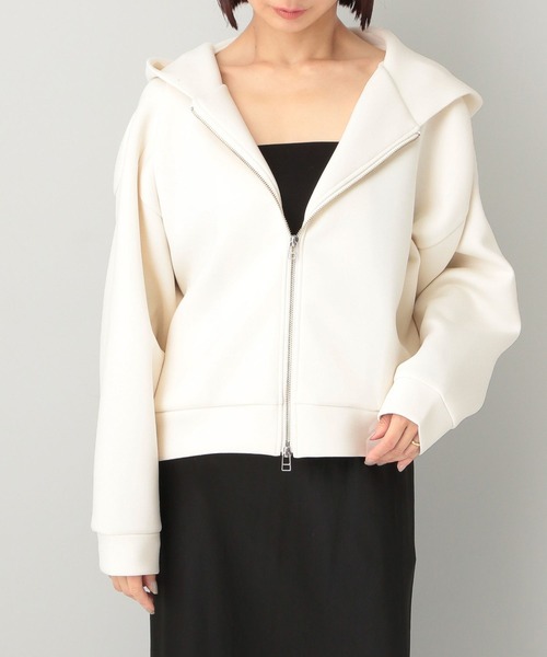 e/rm（イーアールエム）の「【e/rm】ダンボールパーカー（パーカー・レディース・アイボリー/グレー・FREE）」の8枚目の写真