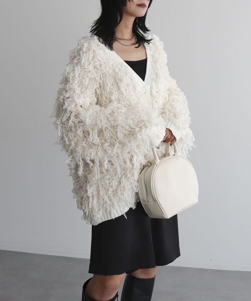 フリンジニットカーディガン(カーディガン/ボレロ)|AnriettMusee(アンリエットミュゼ) フリンジニットカーディガン(カーディガン/ボレロ)|AnriettMusee(アンリエットミュゼ)