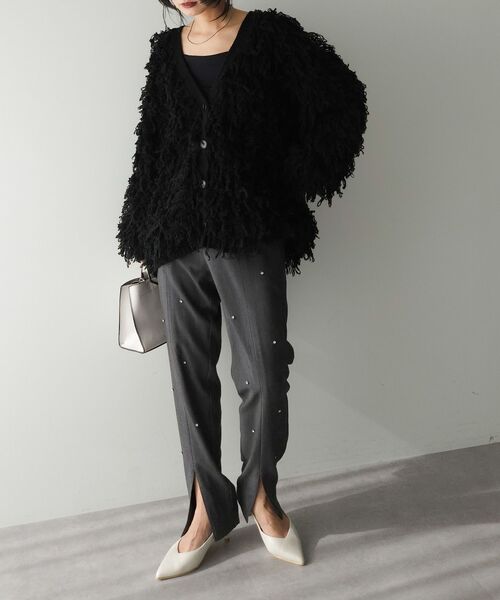 フリンジニットカーディガン(カーディガン/ボレロ)|AnriettMusee(アンリエットミュゼ) フリンジニットカーディガン(カーディガン/ボレロ)|AnriettMusee(アンリエットミュゼ)