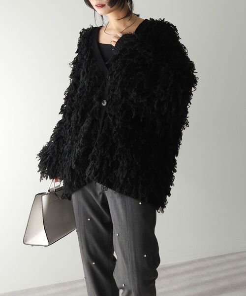 フリンジニットカーディガン(カーディガン/ボレロ)|AnriettMusee(アンリエットミュゼ) フリンジニットカーディガン(カーディガン/ボレロ)|AnriettMusee(アンリエットミュゼ)