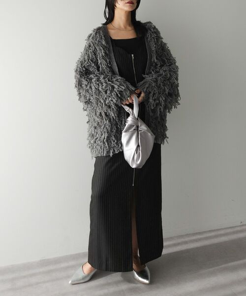 フリンジニットカーディガン(カーディガン/ボレロ)|AnriettMusee(アンリエットミュゼ) フリンジニットカーディガン(カーディガン/ボレロ)|AnriettMusee(アンリエットミュゼ)