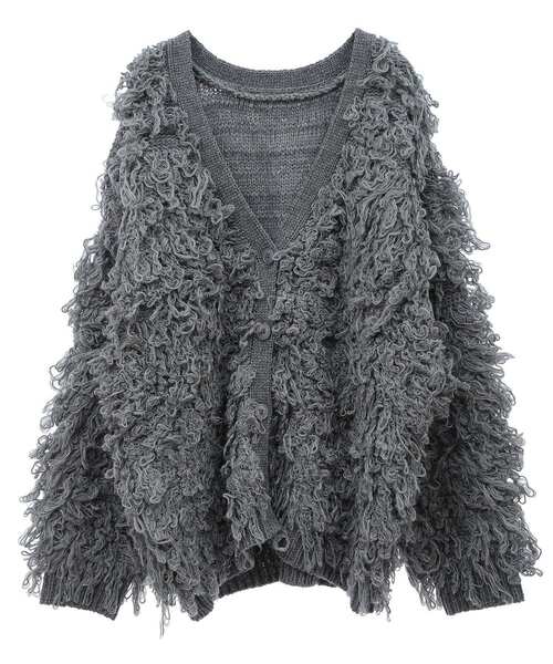 フリンジニットカーディガン(カーディガン/ボレロ)|AnriettMusee(アンリエットミュゼ) フリンジニットカーディガン(カーディガン/ボレロ)|AnriettMusee(アンリエットミュゼ)