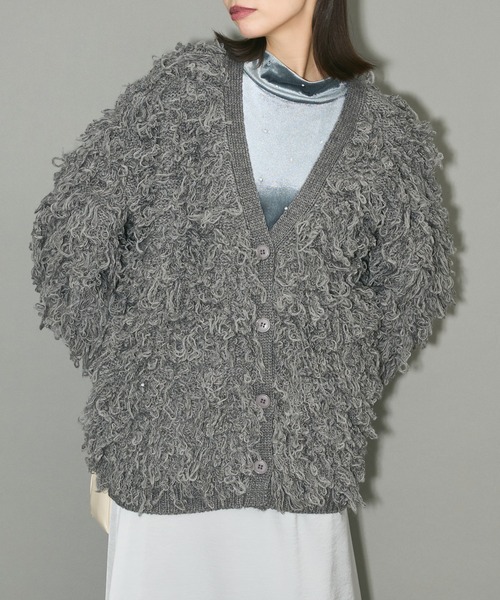 フリンジニットカーディガン(カーディガン/ボレロ)|AnriettMusee(アンリエットミュゼ) フリンジニットカーディガン(カーディガン/ボレロ)|AnriettMusee(アンリエットミュゼ)