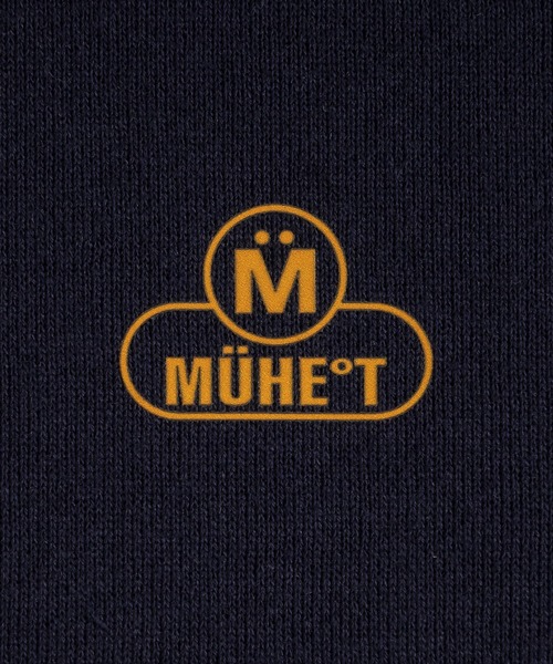 MUHET(ミュエータ)の「アソートバックプリントスウェット(スウェット・レディース・杢グレー/オフホワイト/ブラック/ネイビー・MEDIUM/X-LARGE)」の7枚目の写真