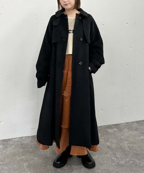 archives（アルシーヴ）の「２ｗａｙウールトレンチコート（トレンチコート・レディース・アイボリー/グレー/ブラック/シルバーグレー・MEDIUM）」の21枚目の写真