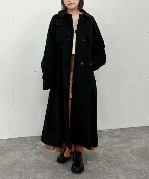 archives（アルシーヴ）の「２ｗａｙウールトレンチコート（トレンチコート・レディース・アイボリー/グレー/ブラック/シルバーグレー・MEDIUM）」の22枚目の写真