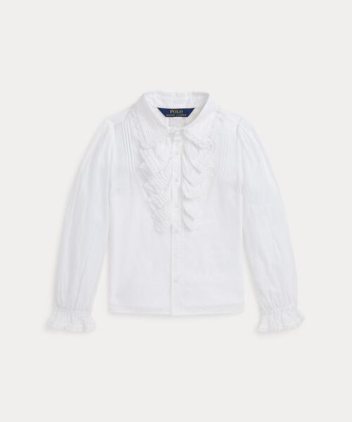 【セール】フリルド コットン トップス（その他トップス）｜POLO RALPH LAUREN CHILDRENSWEAR（ポロ ラルフ ローレン チルドレンズウェア）