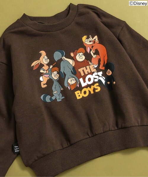 Disney(ディズニー)の「ディズニーキャラクター/LOST BOYS トレーナー(スウェット・キッズ・グレー/ブラウン・80/90/100/110/120/130/140)」の1枚目の写真