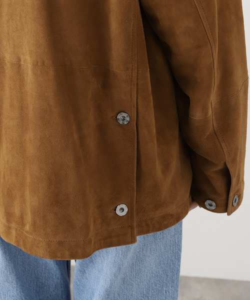 FRAMeWORK（フレームワーク）の「CCU SUEDE カバーオール（カバーオール・レディース・キャメル・FREE）」の17枚目の写真