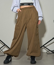 shrita | ボリュームワイドカーゴパンツ【低身長さん向けSサイズ展開あり】(カーゴパンツ)