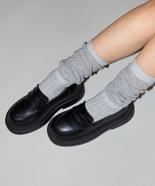 【セール】PUBLUX/パブリュクス 厚底 ペニーローファー 限定展開（ローファー）｜PUBLUX（パブリュクス）