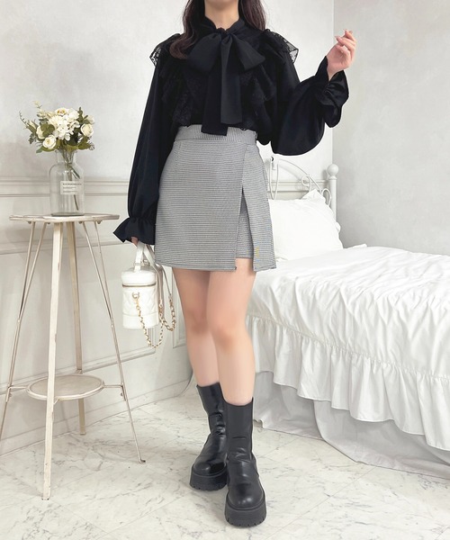 セール】レースボウタイブラウス【ZOZOTOWN限定アイテム】（シャツ